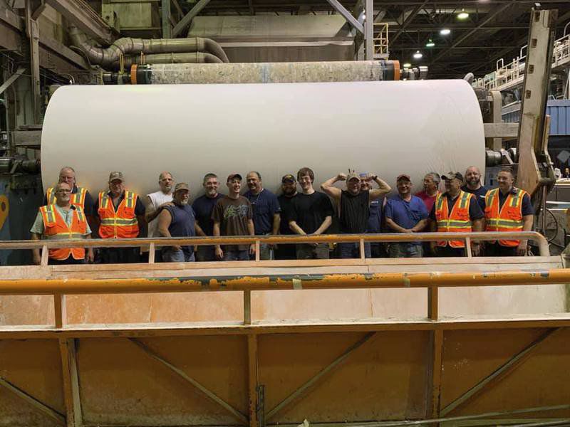 Paper production ends in Luke
